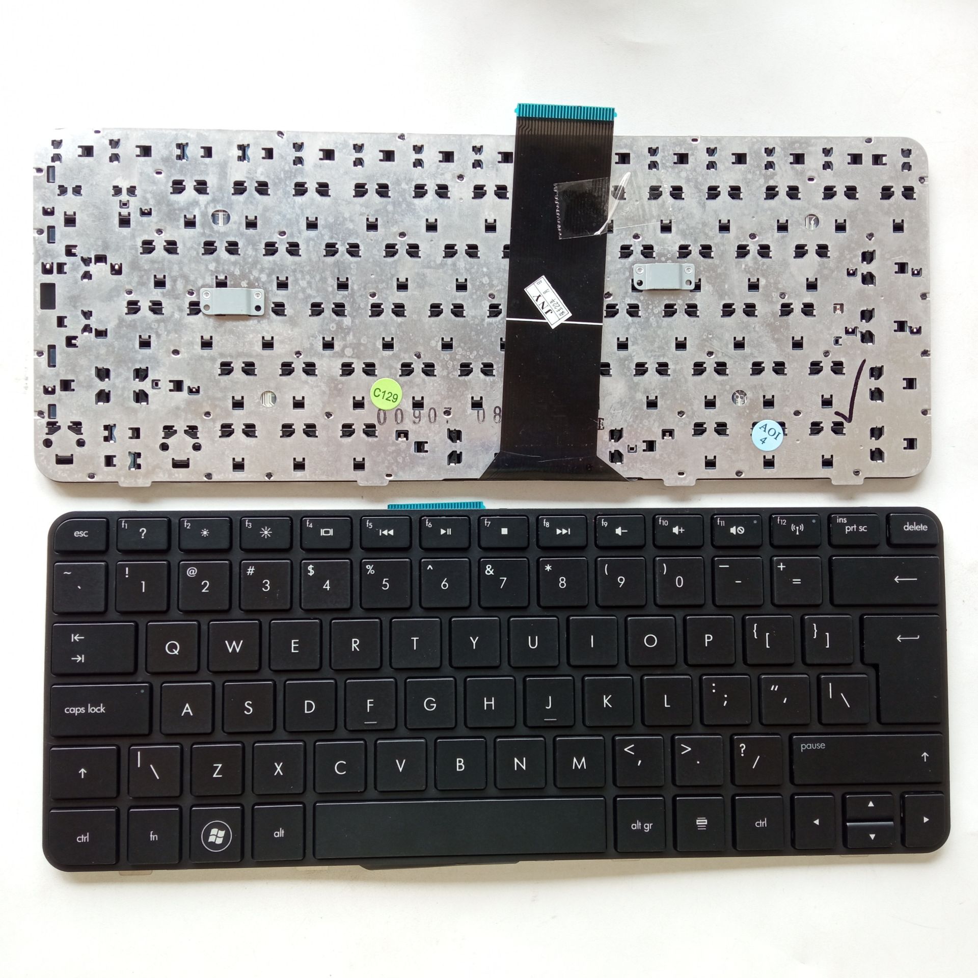 Picture of New Replacement Laptop Keyboard For HP CQ32/DV3-4000/G32/TM2 BLACK FRAME BLACK (OEM) UI Layout